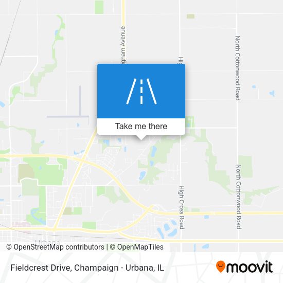 Fieldcrest Drive map