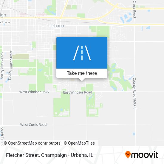 Fletcher Street map