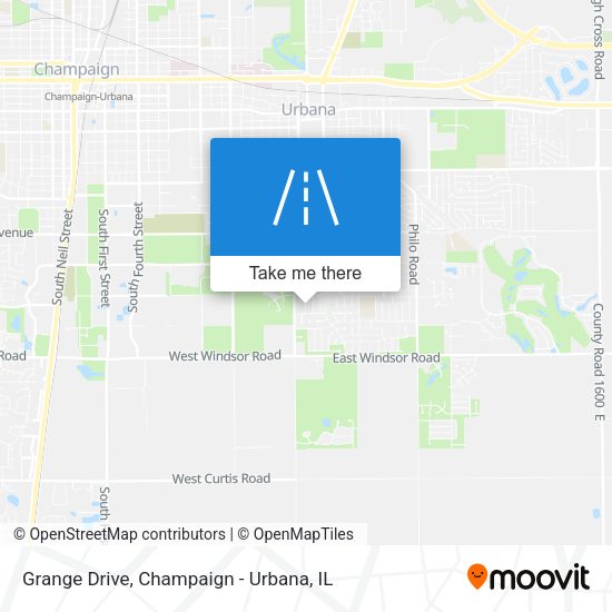 Mapa de Grange Drive