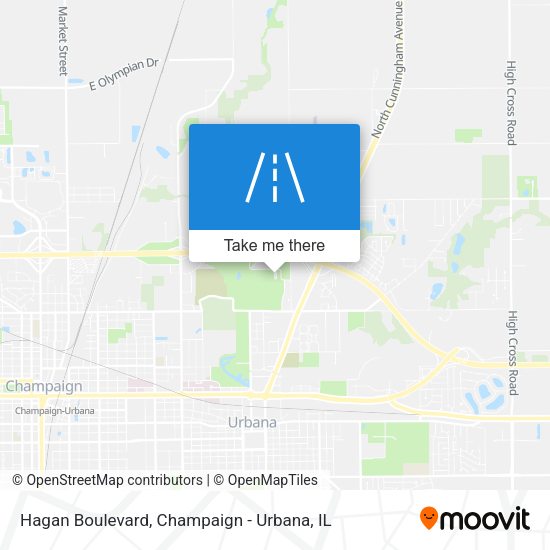 Hagan Boulevard map