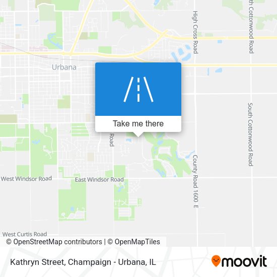Kathryn Street map