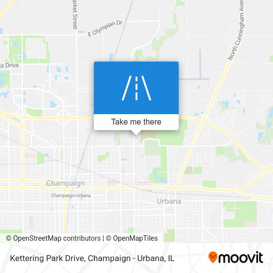 Kettering Park Drive map