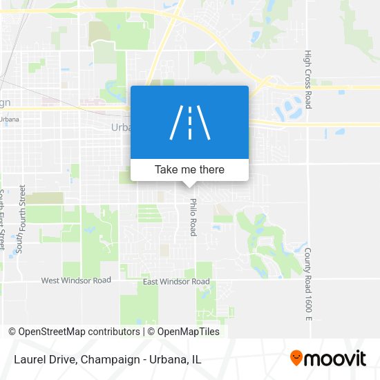 Laurel Drive map