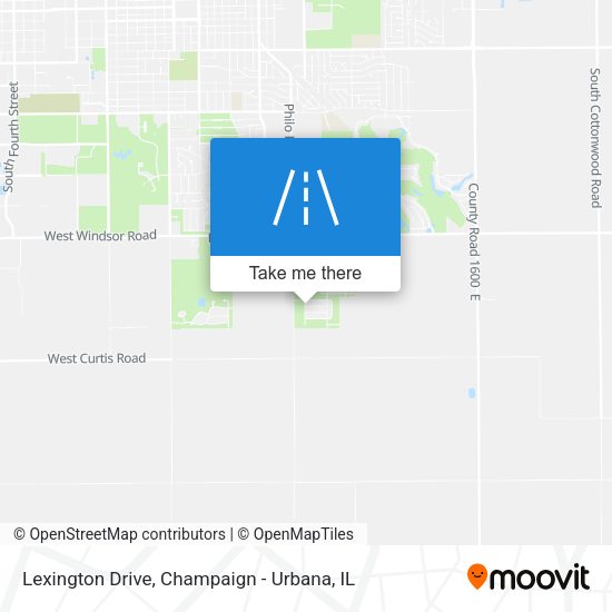 Lexington Drive map