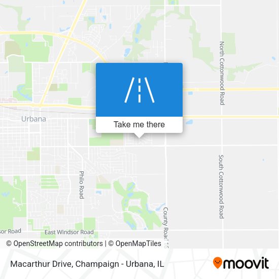 Macarthur Drive map