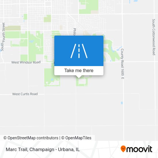 Marc Trail map