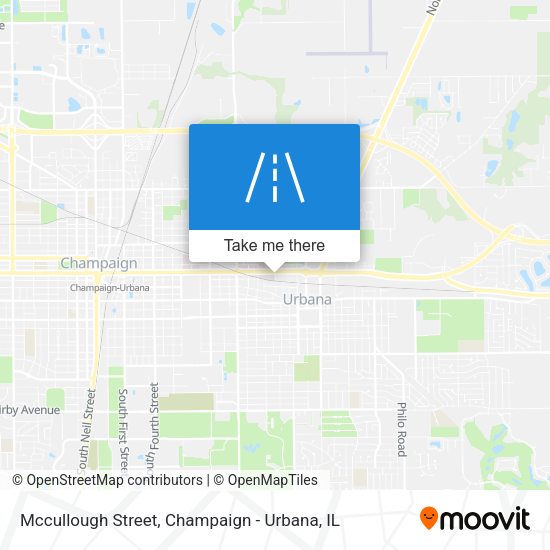 Mapa de Mccullough Street