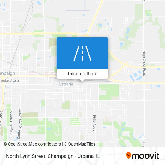North Lynn Street map