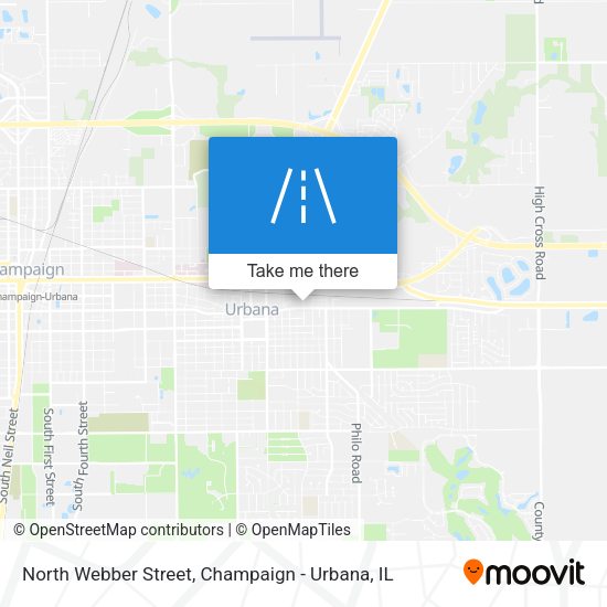 Mapa de North Webber Street