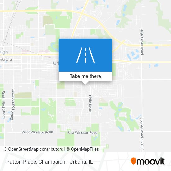 Mapa de Patton Place