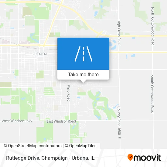 Rutledge Drive map