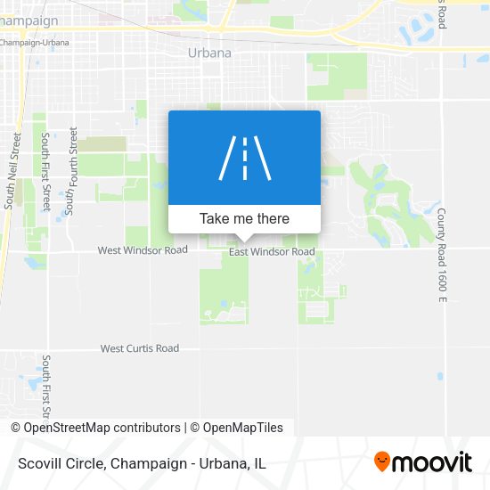 Mapa de Scovill Circle
