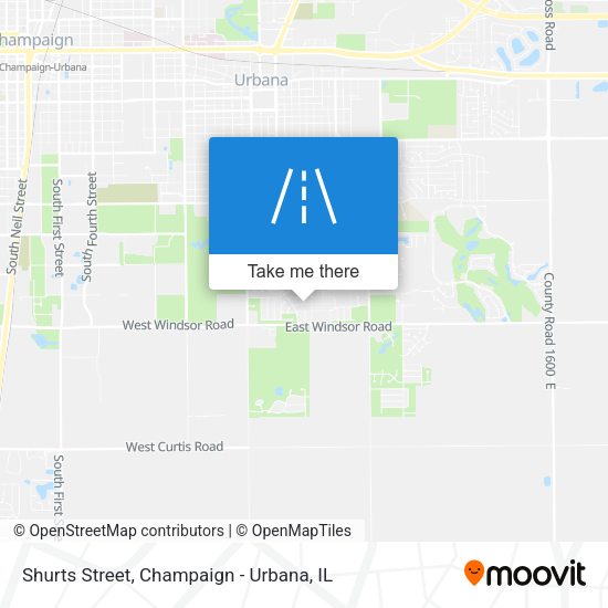 Shurts Street map