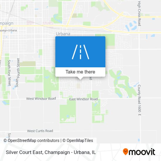 Silver Court East map