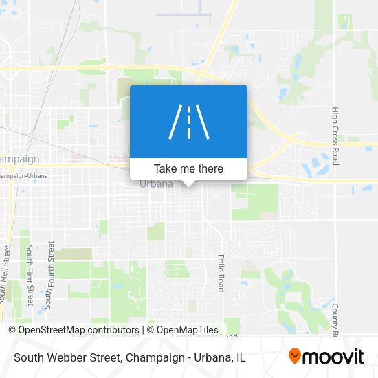 Mapa de South Webber Street