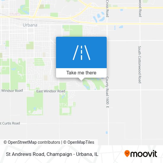 Mapa de St Andrews Road