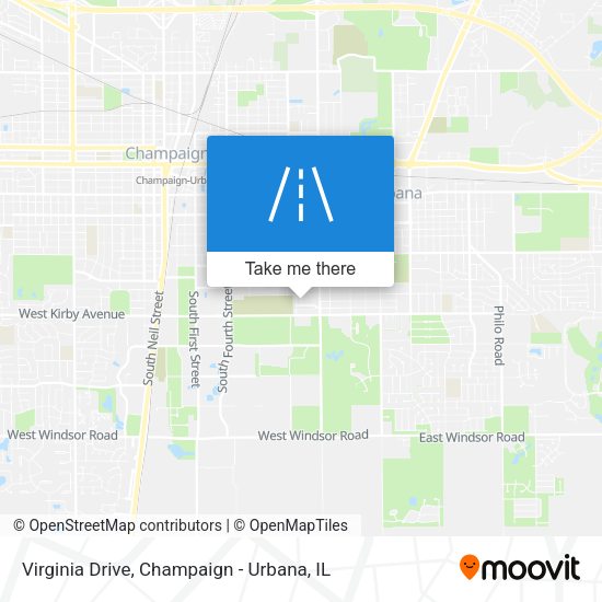 Virginia Drive map