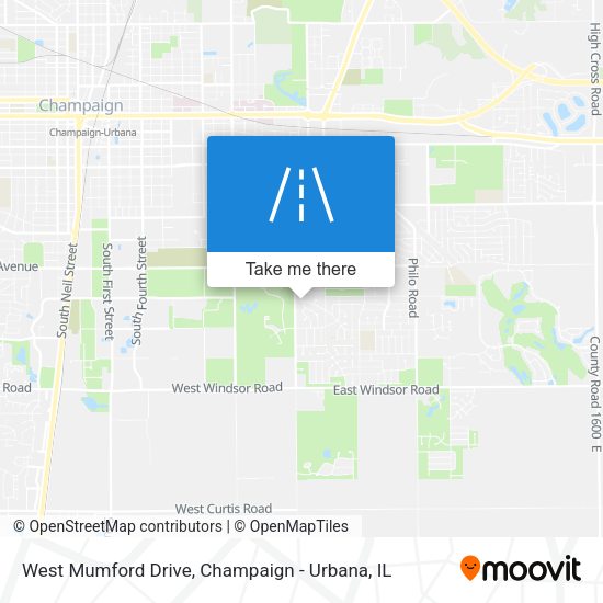 West Mumford Drive map