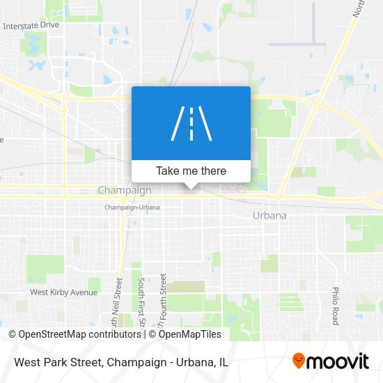 Mapa de West Park Street