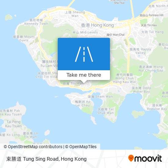 束勝道 Tung Sing Road map
