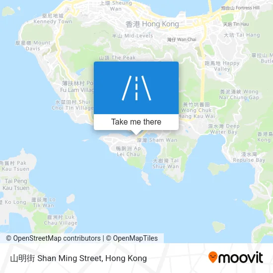 山明街 Shan Ming Street map