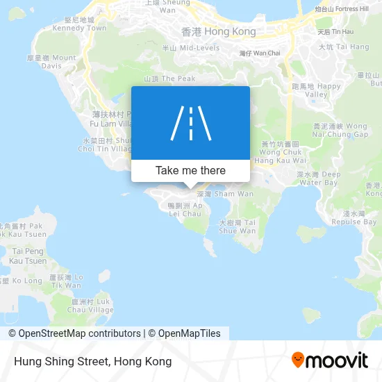 Hung Shing Street map