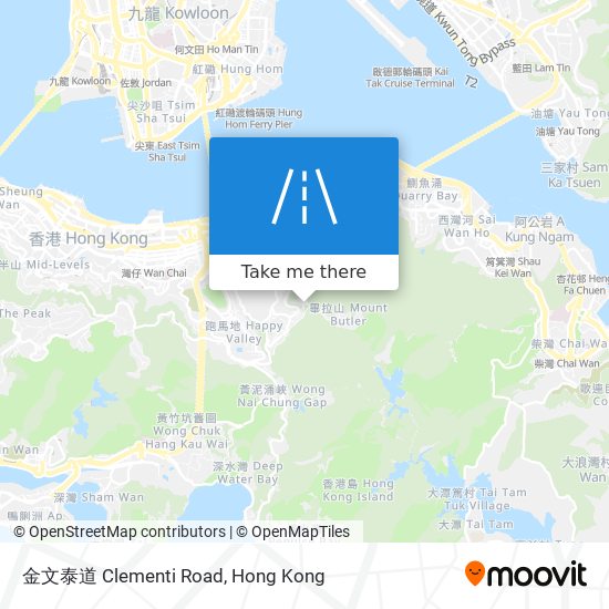 金文泰道 Clementi Road map