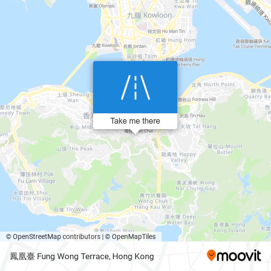 鳳凰臺 Fung Wong Terrace map