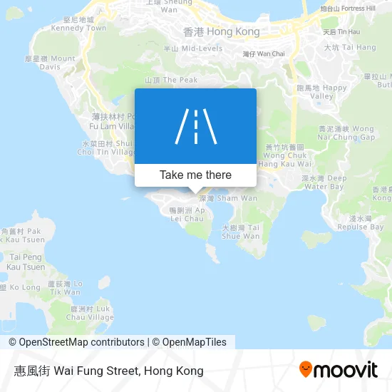 惠風街 Wai Fung Street map