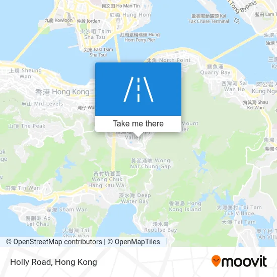 冬青道 Holly Road地圖