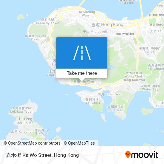 嘉禾街 Ka Wo Street map