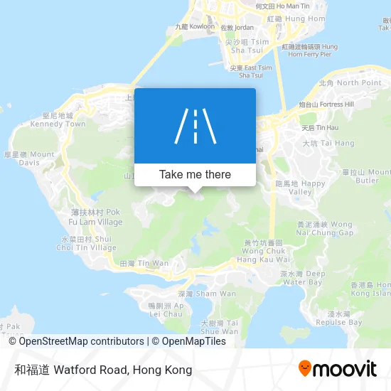 和福道 Watford Road地圖