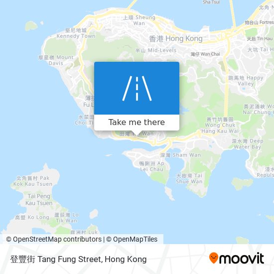 登豐街 Tang Fung Street map