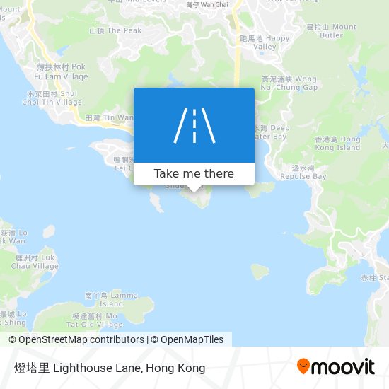 燈塔里 Lighthouse Lane map