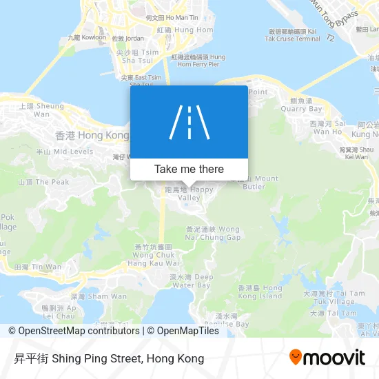 昇平街 Shing Ping Street map