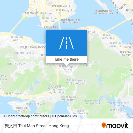 聚文街 Tsui Man Street map