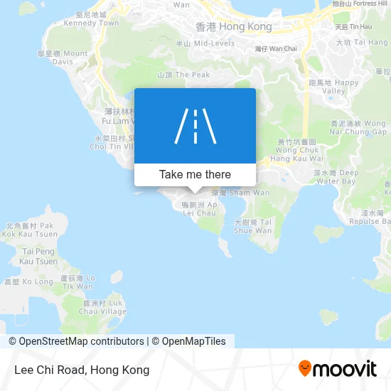 利枝道 Lee Chi Road地圖