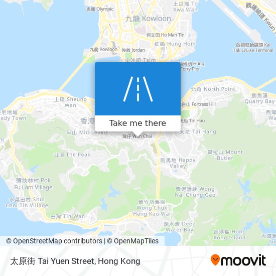 太原街 Tai Yuen Street map