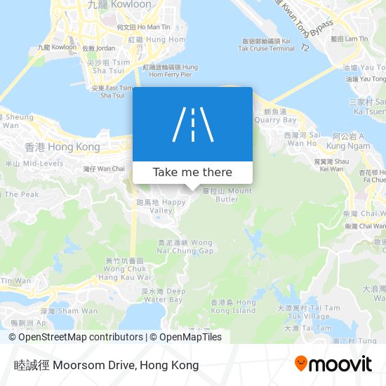 睦誠徑 Moorsom Drive map