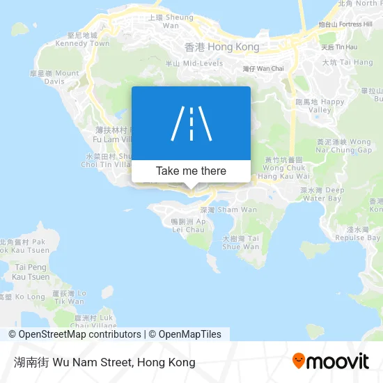 湖南街 Wu Nam Street map