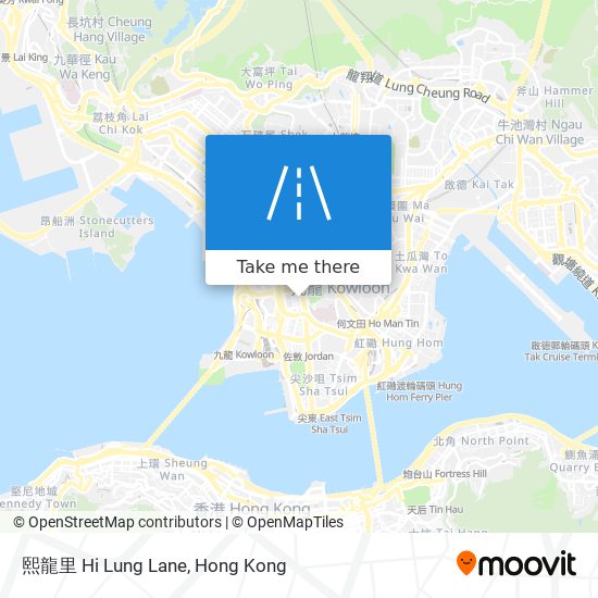 熙龍里 Hi Lung Lane map