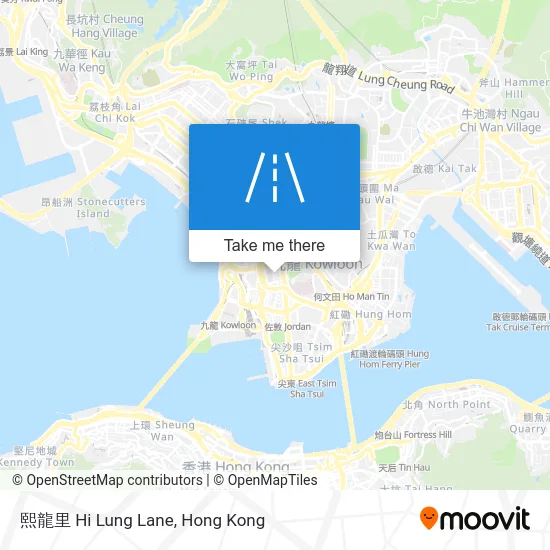 熙龍里 Hi Lung Lane map