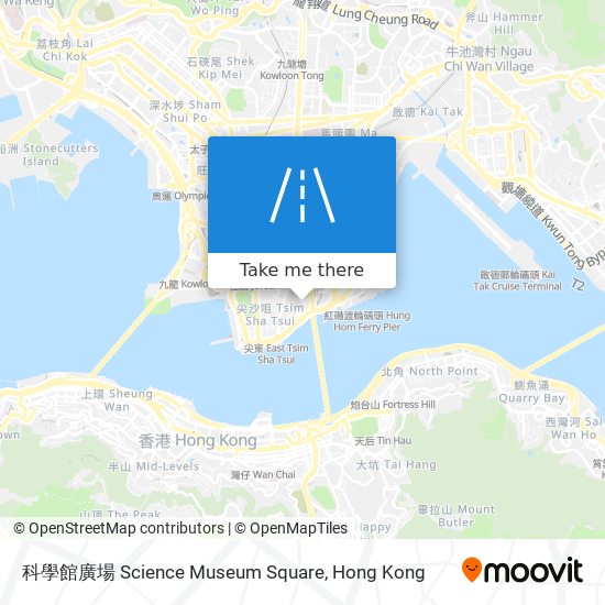 科學館廣場 Science Museum Square map