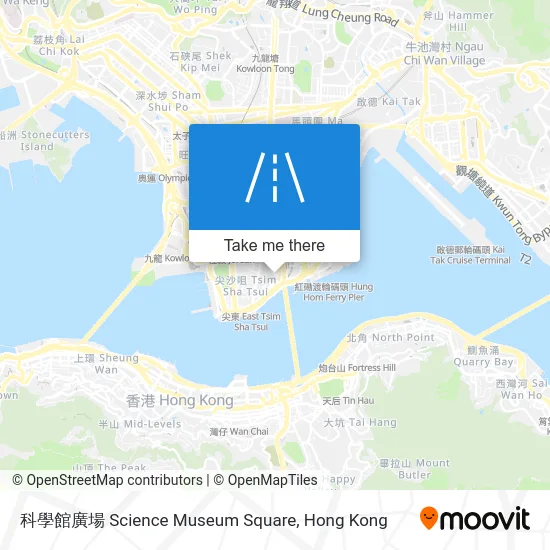 科學館廣場 Science Museum Square map
