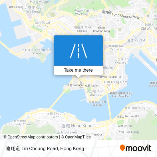 連翔道 Lin Cheung Road map