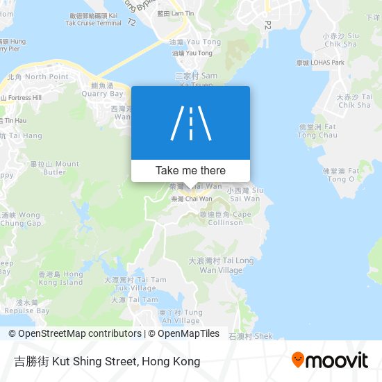 吉勝街 Kut Shing Street map