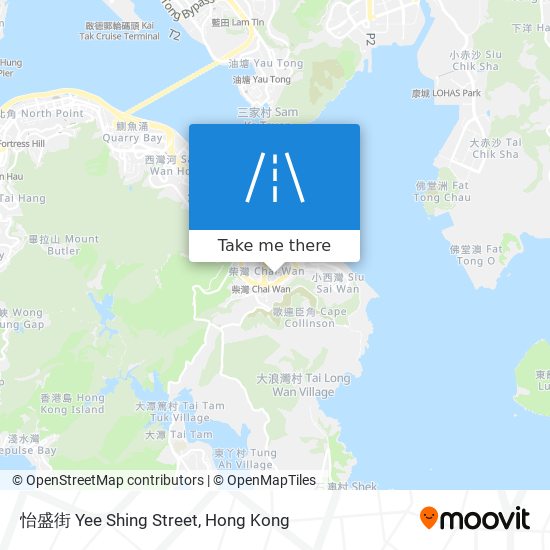 怡盛街 Yee Shing Street map