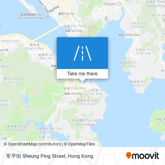 常平街 Sheung Ping Street map