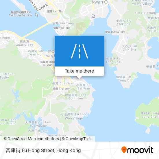 富康街 Fu Hong Street map