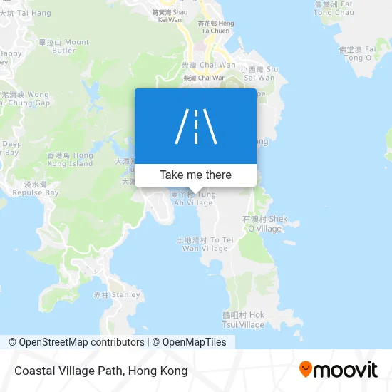 Coastal Village Path地圖